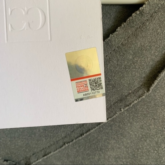 JSU Jackson State University Women’s Burnout Gray Block T-shirt Size XS - Picture 7 of 12